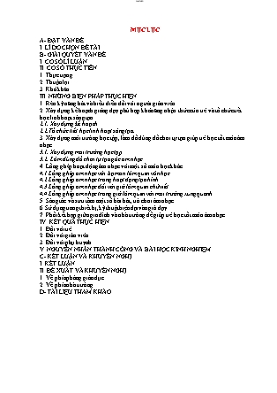 Một số biện pháp nâng cao chất lượng giáo dục âm nhạc cho trẻ mẫu giáo 4-5 tuổi